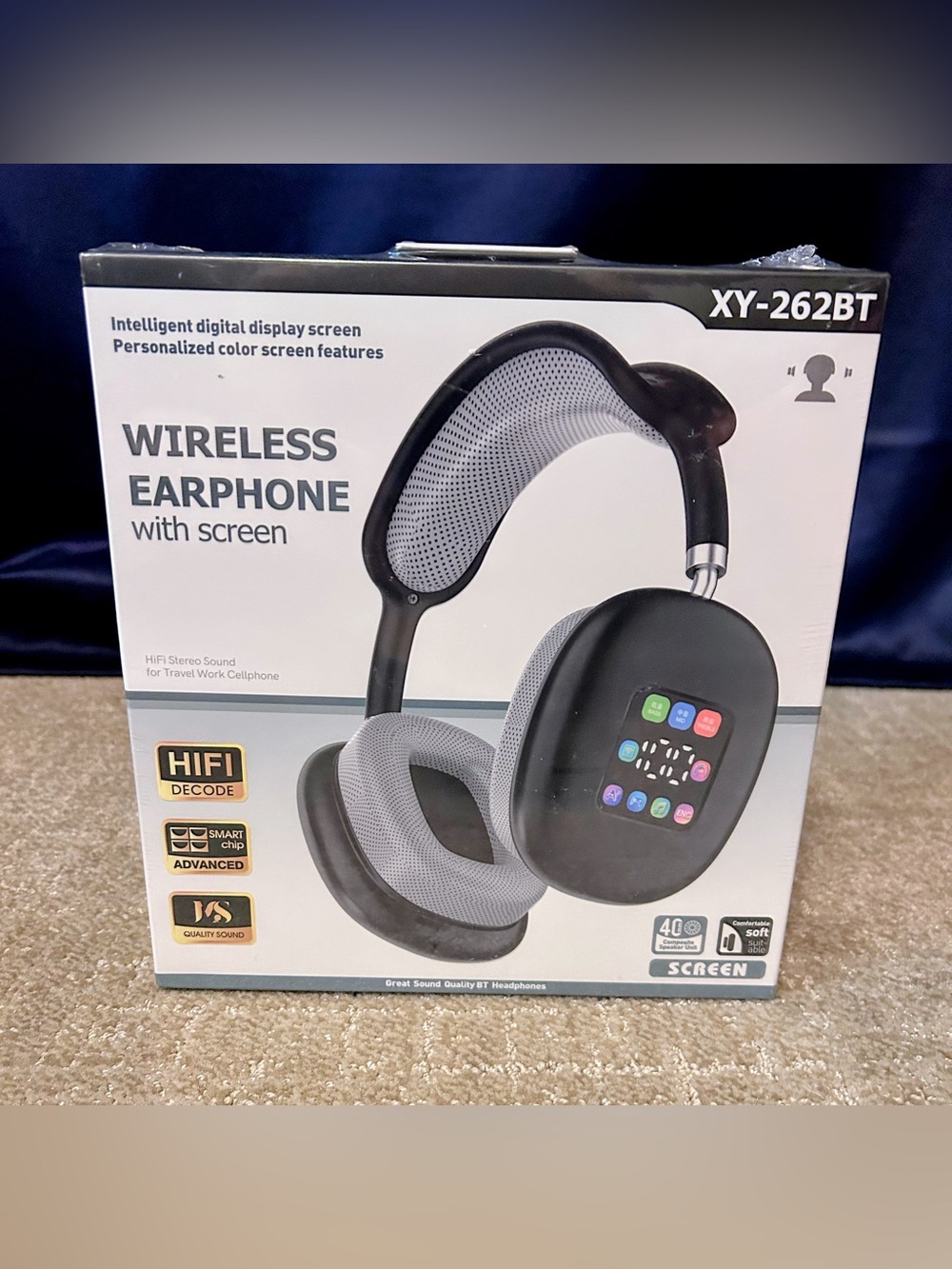 New Wireless Earphone with Screen - Green